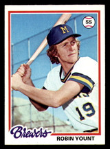 1978 Topps #173 Robin Yount UER Ex-Mint  ID: 352298