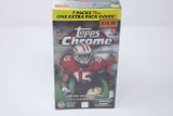 2009 Topps Chrome Sealed Blaster Football Box 8 packs 4 cards per 