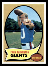 1970 Topps #80 Fran Tarkenton Near Mint+  ID: 352428