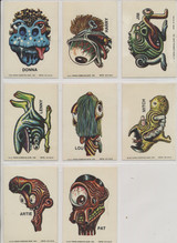 1973/74 Topps Ugly Stickers 44/55 w/8 Puzzle Pieces #* 1973/74 Topps Ugly Stickers 44/55 w/8 Puzzle Pieces #*