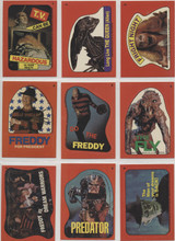 1988 Topps Fright Flicks Sticker Set 11 #* 1988 Topps Fright Flicks Sticker Set 11 #*