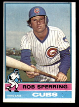 1976 Topps #323 Rob Sperring Ex-Mint RC Rookie 