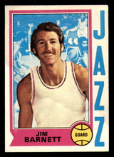1974-75 Topps #47 Jim Barnett Excellent+ 