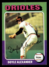 1975 Topps #491 Doyle Alexander Ex-Mint  ID: 354966