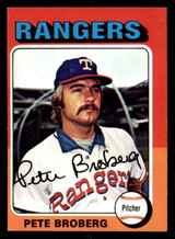 1975 Topps #542 Pete Broberg Near Mint ID: 355017 1975 Topps #542 Pete Broberg Near Mint ID: 355017