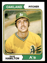 1974 Topps #633 Dave Hamilton Ex-Mint 