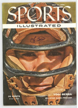 Yogi Berra signed Sports Illustrated PSA/DNA Full Letter Auto 10 Gem Mint