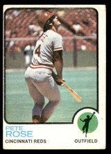 1973 Topps #130 Pete Rose Paperloss Back Reds   ID:356042