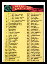 1975 Topps #31 Checklist 1-132 Ex-Mint 