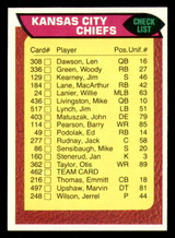 1976 Topps #462 Kansas City Chiefs CL Near Mint 