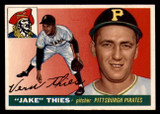 1955 Topps #12 Jake Thies UER Ex-Mint RC Rookie  ID: 357188