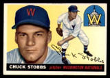 1955 Topps #41 Chuck Stobbs Excellent+  ID: 357215