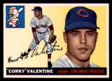 1955 Topps #44 Corky Valentine Excellent+ RC Rookie  ID: 357218