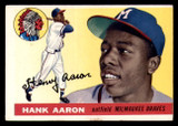 1955 Topps #47 Hank Aaron UER VG-EX  ID: 357221