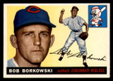 1955 Topps #74 Bob Borkowski UER Ex-Mint  ID: 357245