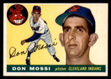 1955 Topps #85 Don Mossi UER Near Mint RC Rookie  ID: 357254