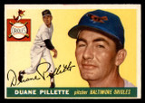 1955 Topps #168 Duane Pillette UER Excellent+ 