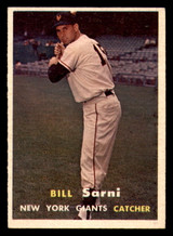 1957 Topps #86 Bill Sarni Ex-Mint  ID: 357433