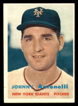 1957 Topps #105 Johnny Antonelli Ex-Mint  ID: 357449