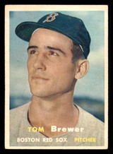 1957 Topps #112 Tom Brewer Excellent+ 