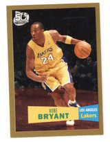 2007-08 Topps 1957-58 Variations Gold 401/2007 #24 Kobe Bryant Lakers