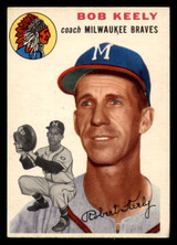 1954 Topps #176 Bob Keely CO Excellent+  ID: 358184