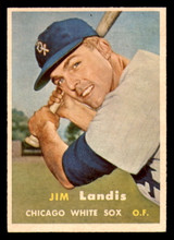 1957 Topps #375 Jim Landis Near Mint RC Rookie 