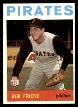 1964 Topps #20 Bob Friend Near Mint  ID: 358371