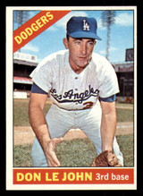 1966 Topps #41 Don LeJohn Ex-Mint RC Rookie 