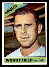 1966 Topps #136 Woodie Held Near Mint 