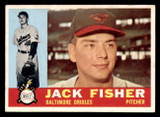 1960 Topps #46 Jack Fisher Very Good RC Rookie 1960 Topps #46 Jack Fisher Very Good RC Rookie