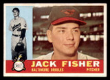 1960 Topps #46 Jack Fisher Very Good RC Rookie 