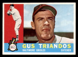 1960 Topps #60 Gus Triandos Ex-Mint ID: 359642 1960 Topps #60 Gus Triandos Ex-Mint ID: 359642