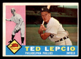 1960 Topps #97 Ted Lepcio Ex-Mint ID: 359722 1960 Topps #97 Ted Lepcio Ex-Mint ID: 359722