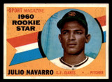 1960 Topps #140 Julio Navarro RS Ex-Mint RC Rookie  ID: 359782