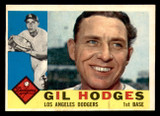 1960 Topps #295 Gil Hodges Ex-Mint  ID: 360004