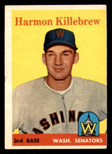 1962 Topps Harmon Killebrew Twins #70 Baseball Card Vintage
