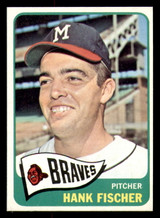 1965 Topps #585 Hank Fischer Near Mint+ 1965 Topps #585 Hank Fischer Near Mint+