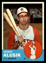 1963 Topps #51 George Alusik Ex-Mint 