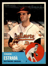 1963 Topps #465 Chuck Estrada Ex-Mint  ID: 361557