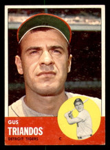 1963 Topps #475 Gus Triandos Excellent+  ID: 361565