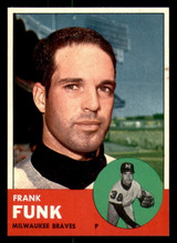1963 Topps #476 Frank Funk Near Mint+ 