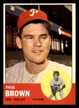 1963 Topps #478 Paul Brown Near Mint  ID: 361568