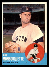 1963 Topps #480 Bill Monbouquette Ex-Mint  ID: 361570