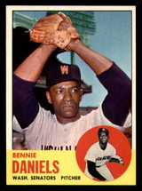 1963 Topps #497 Bennie Daniels Near Mint 