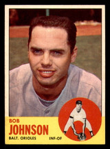 1963 Topps #504 Bob Johnson Ex-Mint  ID: 361586
