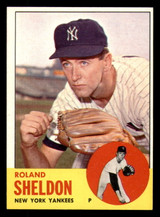 1963 Topps #507 Roland Sheldon Near Mint  ID: 361587