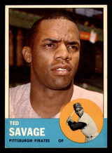 1963 Topps #508 Ted Savage Ex-Mint  ID: 361588