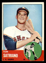 1963 Topps #548 Tom Satriano Excellent+ RC Rookie  ID: 361620