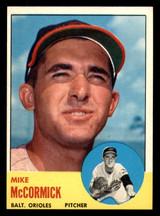 1963 Topps #563 Mike McCormick Near Mint  ID: 361629